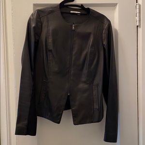 Vince Black Leather Jacket!